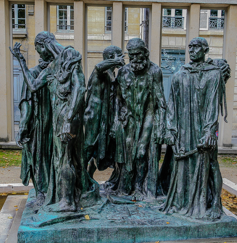Rodin's The Burghers of Calais By Stino